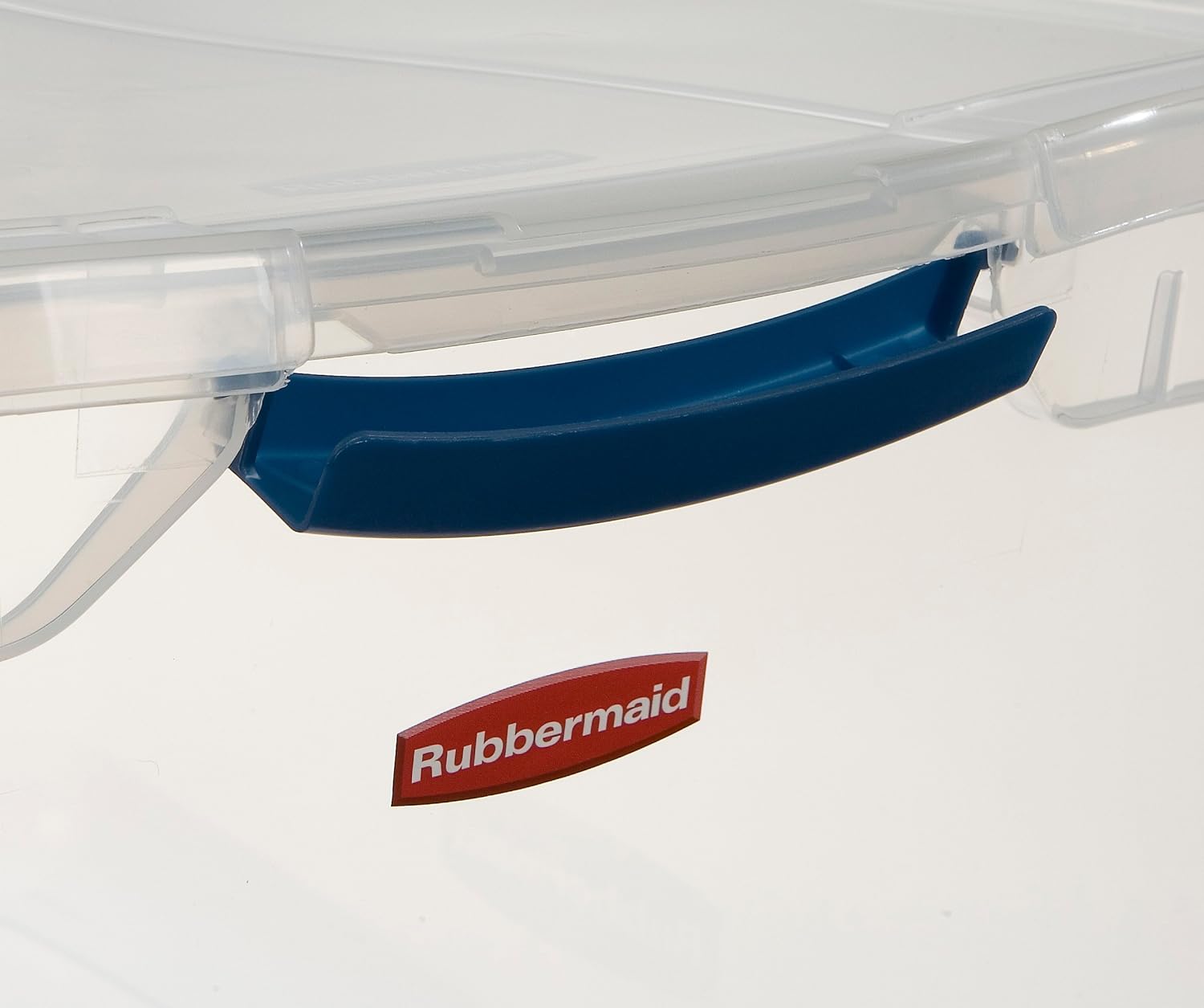 Rubbermaid Clever Store 30-Qt Clear Latching Storage Tote Container - Durable & Versatile
