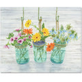 CounterArt 'Flowering Herbs' Glass Cutting Board, 15 x 12"
