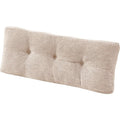 downluxe Indoor Bench Cushion for Indoor Furniture, Non-Slip Tufted Overstuffed Textured Foam Bench Seat Cushion, 36" X 14" X 4", Oatmeal Beige, 1 Pack