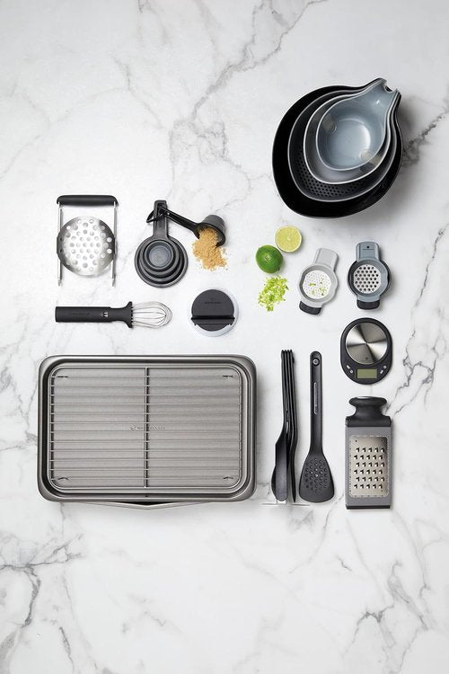 KitchenCraft | Smart Space Non-Stick Carbon Steel Bakeware Set - 7 Piece Stackable Set