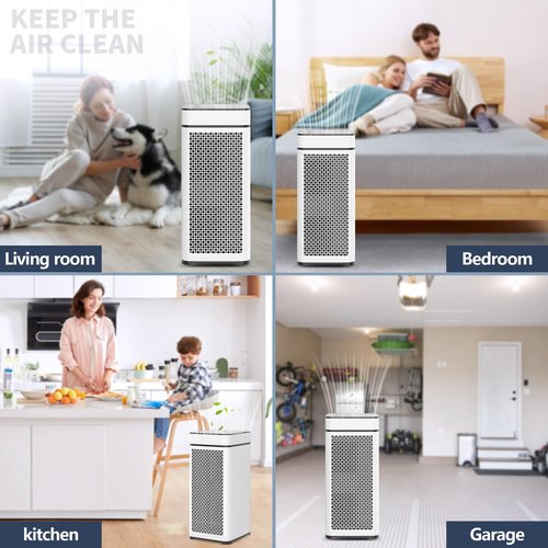 MA-40 Replacement Filter Compatible with Medify MA-40 Air Purifier, 3-in-1 High-Efficiency HEPA and Activated Carbon Pre-Filter for MA40 MA40W MA40B Air Filter Replace, 2 Pack