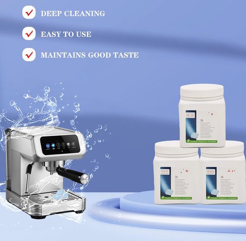 Descaling Tablets, Coffee Decalcifying Tablets Powerful descaling (36 tablets)
