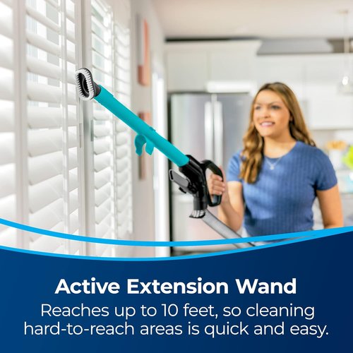 Bissell CleanView Rewind Vacuum - Bagless Design with Automatic Cord Rewind & Active Wand | Model 3534