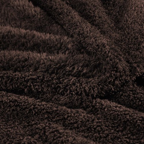 Exclusivo Mezcla Fleece King Size Bed Blanket, Ultra Soft, Lightweight and Fuzzy Coffee Blanket for Women, Home Decor, 90x104 Inches