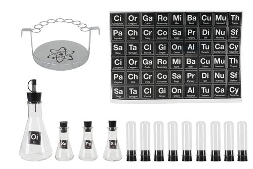 Wild Eye Designs Spice Rack Chemistry Set (Set of 14)