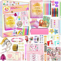 Advent Calendar 2025 for Girls - 24 Day Christmas DIY Journal Kit for Tween & Teen Girls, Stationery Set, Scrapbook & Diary Supplies Set, Journaling Art Crafts Kit, Creative Christmas Gifts