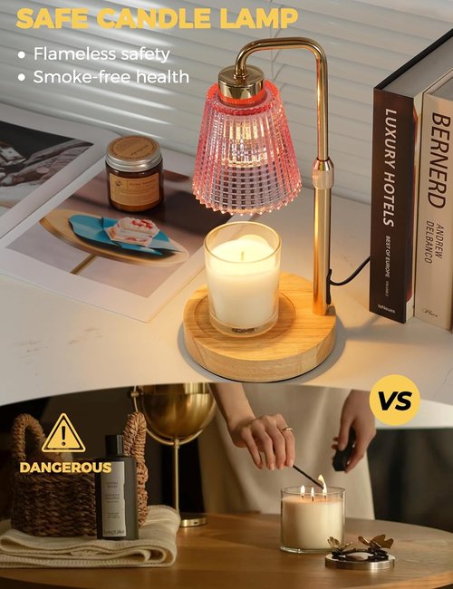 GODONLIF Candle Warmer Lamp - Dimmable with Timer | Perfect Birthday & Housewarming Gift for Women