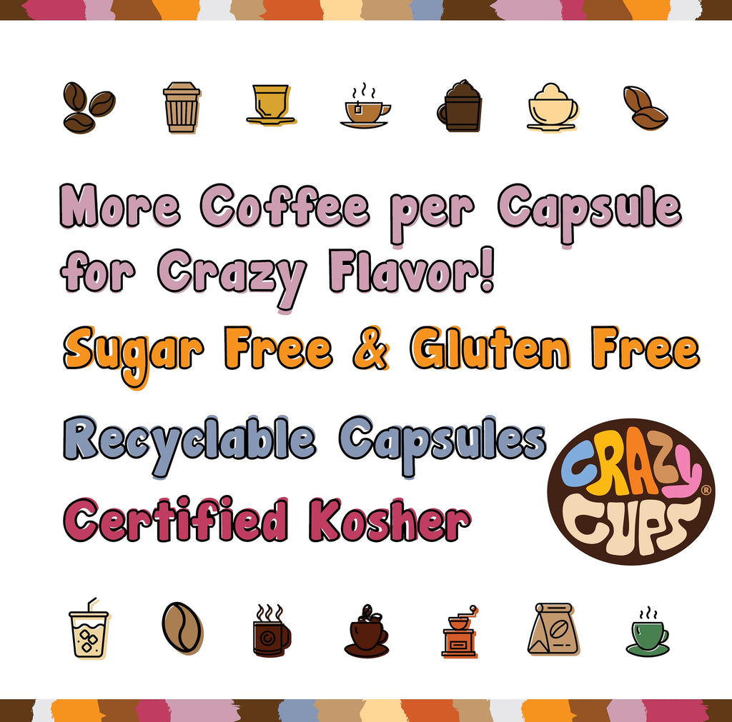 Crazy Cups Spiced Gingerbread DECAF 22ct