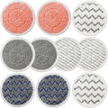 Shark S7001 Steam Mop Pads - 10 Pack Replacement Pads for S7001, S8201, S7000 Series | Enhanced Scrubbing Power