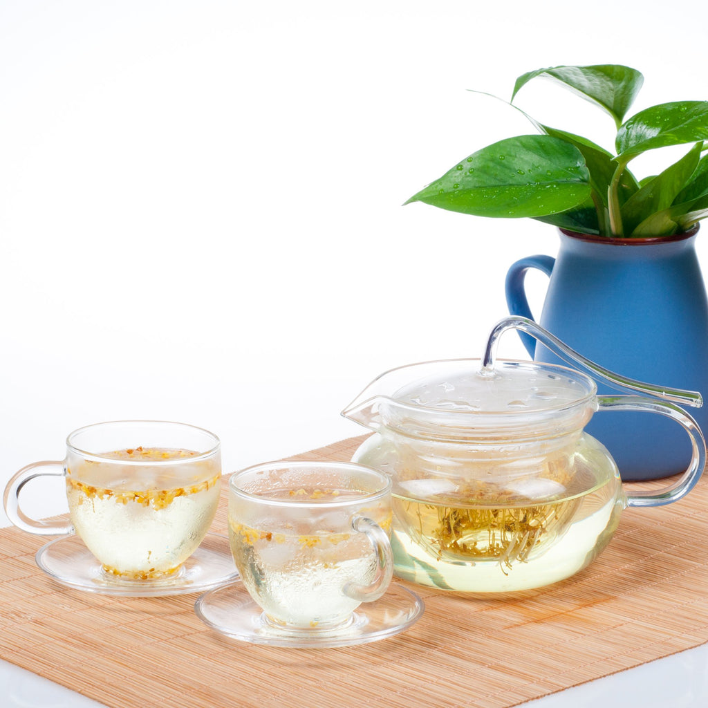 ELITEA 4oz Dried Osmanthus Flower Herb Loose Leaf Tea 100% Fragrant Natural Herbal Tea 115 g