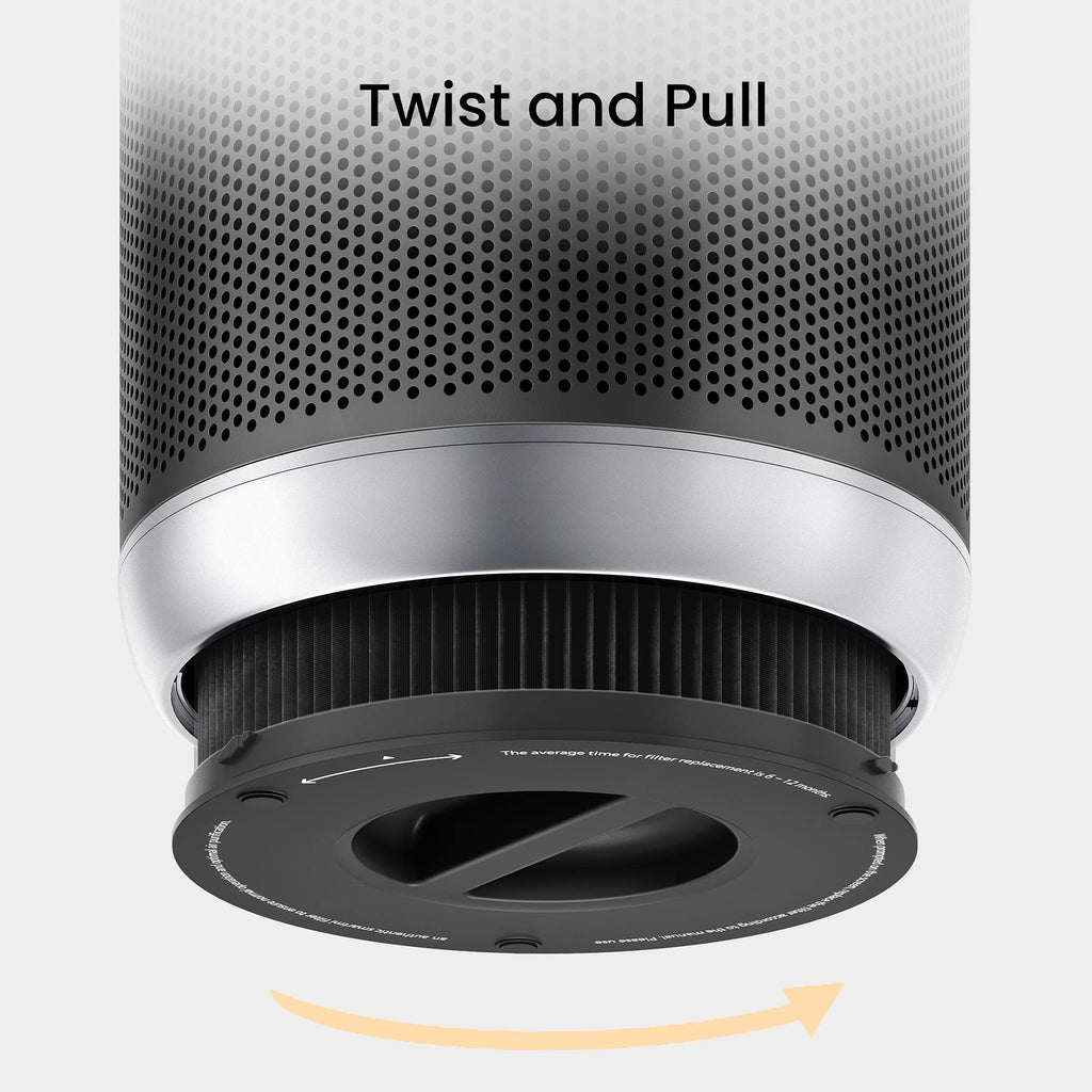 smartmi Air Purifier Filter Replacement - H13 True HEPA Filter, Activated Carbon, Preliminary Filters and Inner Filter- Traps Odors, Smog, and Smoke at Home, Office