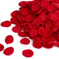 SITUMEIZI 400PCS Fake Red Rose Petals Artificial Silk Flower Red Petals for Romantic Night for Her Set Valentine's Day, Wedding, Proposal Anniversary Decorations
