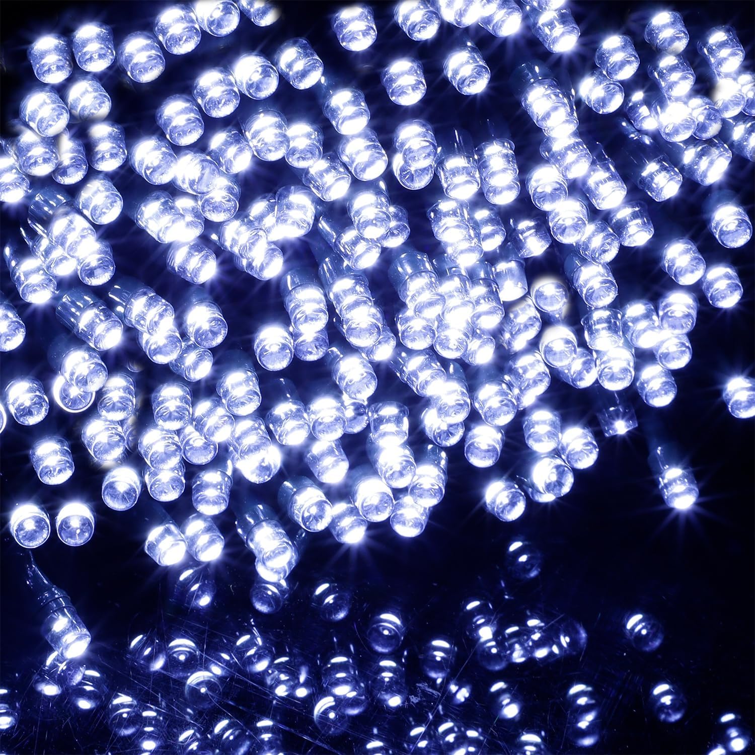 WATERGLIDE 1000 LED Christmas String Lights - 328 FT Green Wire Fairy Lights with Remote & 8 Modes | Waterproof for Outdoor Holiday Decor