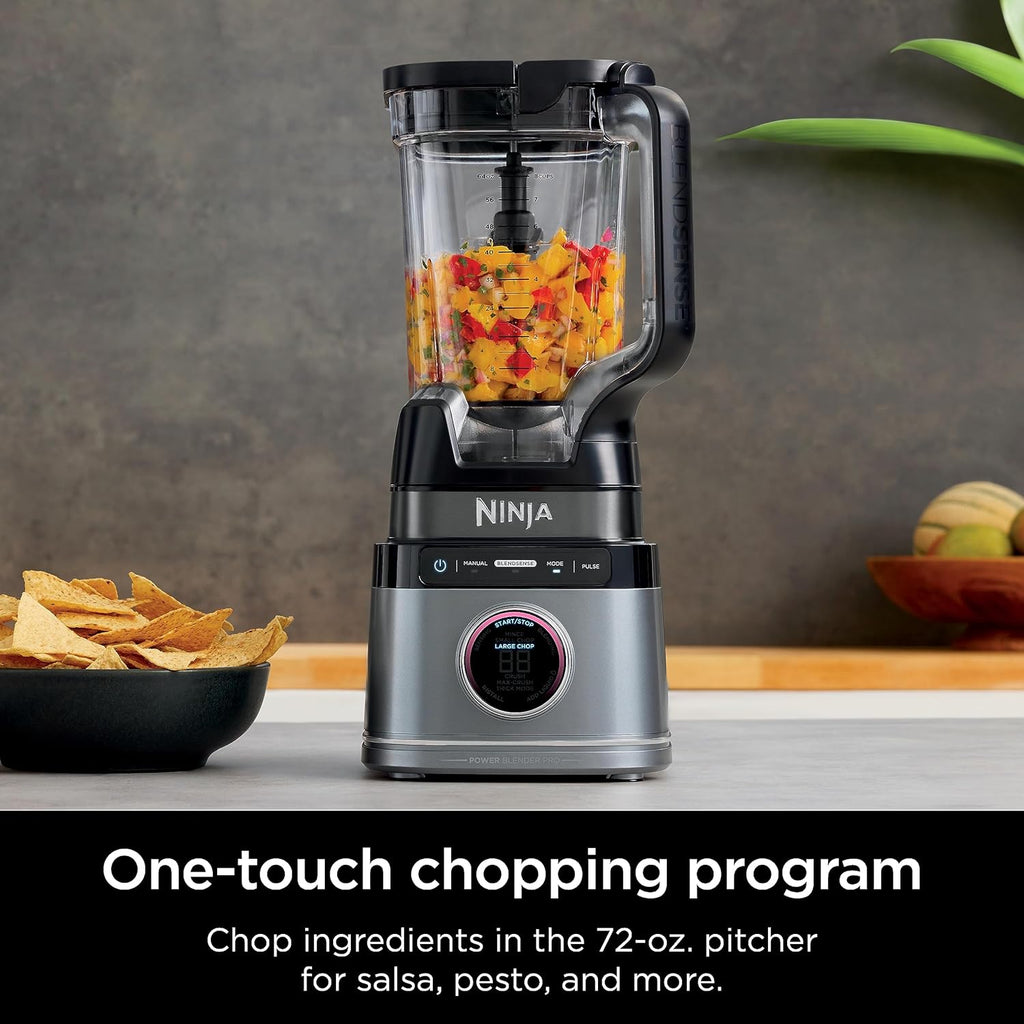 Ninja Blender - 72 oz. Full Size Pitcher for Smoothies, Shakes & Frozen Drinks | 1800 Watt | Black