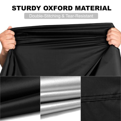 Commercial Food Mixer Cover - Waterproof Dustproof Protection for 15QT Stand Mixers - High Density Black Cover by Sean Jacjy