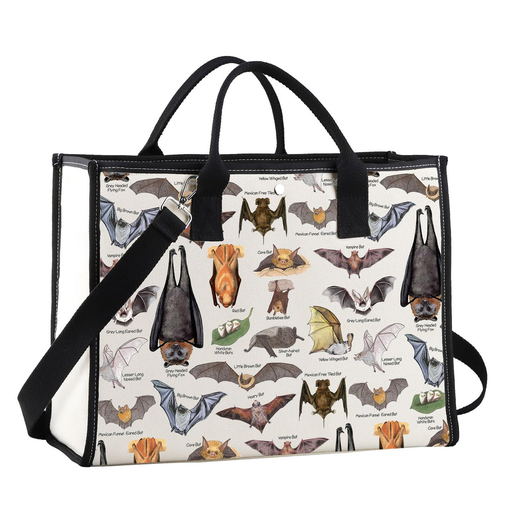 G2TUP Bat Tote Bag - Bat Lover Gifts - Medium - Bat TG
