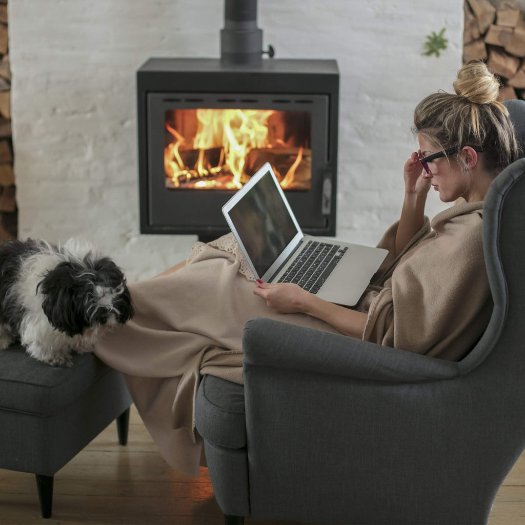 Faux Fur Throw Blanket- Luxurious, Soft, Hypoallergenic Premium Faux Chinchilla Fur Blanket with Faux Mink Back and Gift Box, 60"x70" by LHC (Brown)