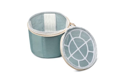 2 Pack Bra Laundry Bags for Washing Machine, Delicate Underwear Wash Bags with Anti-Deformation Structure & Fixed Friction Plates