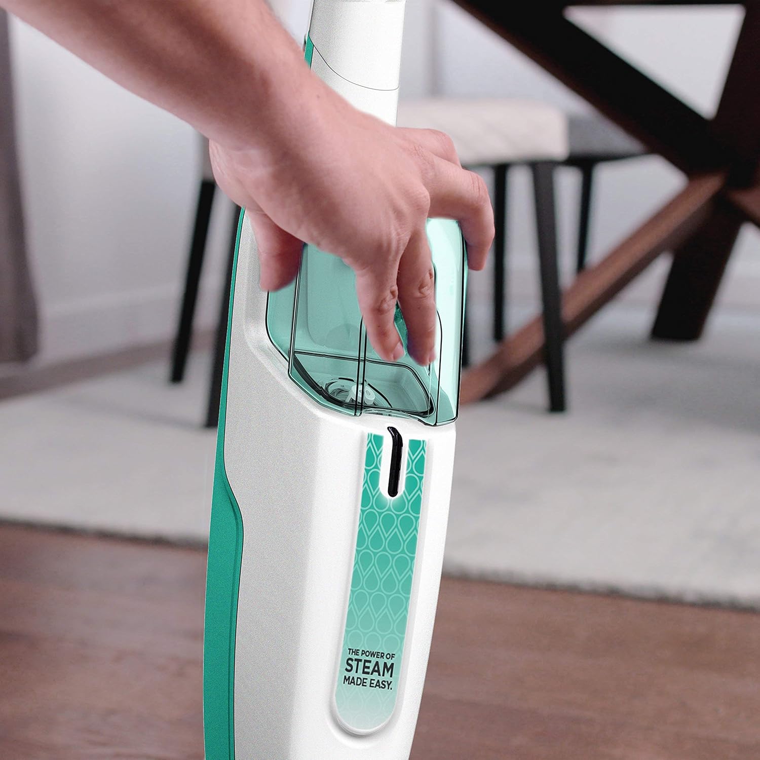 Shark S1000 Electric Floor Cleaner Mop - Powerful Cleaning Performance | Renewed, White