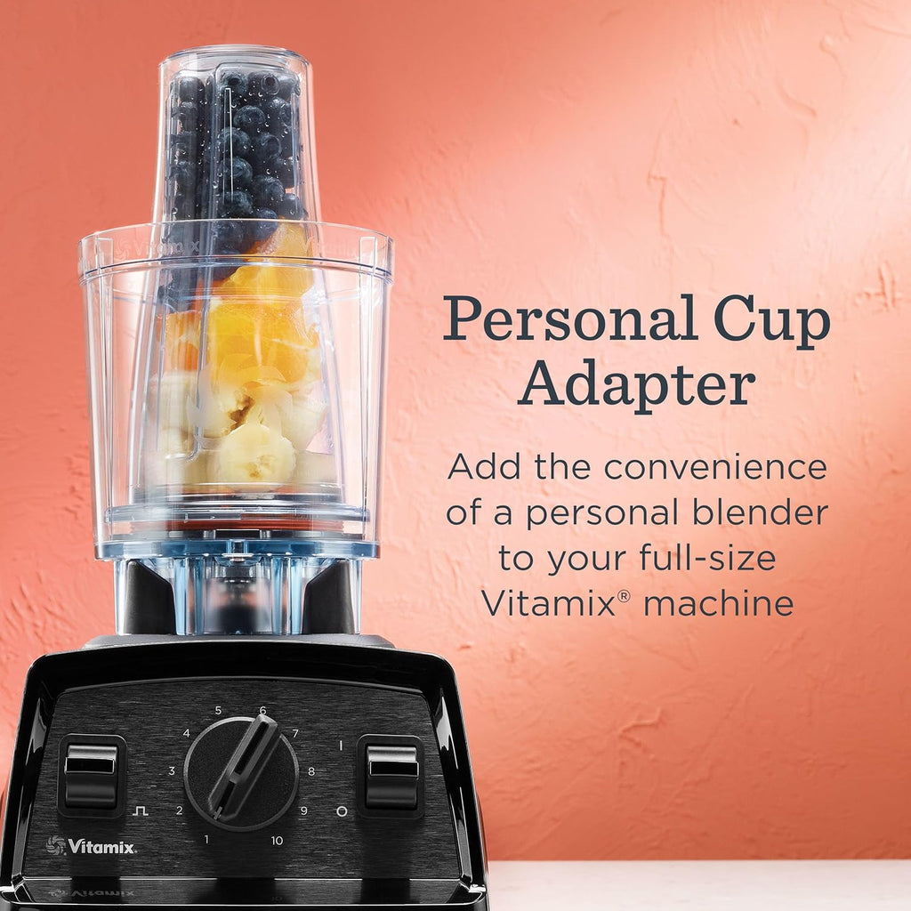 Vitamix Personal Cup Adapter - BPA-Free Blender Cups with Stainless Steel Blades | 20-Ounce Size, Dishwasher Safe