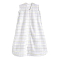 HALO Sleepsack Micro Fleece Wearable Blanket, TOG 1.0, Multi Stripe Grey, Large