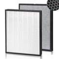 2 Pack HE400 HE401 Replacement Filter For Shark Air Purifier 4 Model HE400 HE401 HE402 HE405 UA415, True HEPA Filter, Replace Part #HE4FKPET