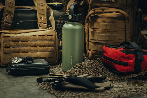 Condor Elite - 40 OZ Vacuum Sealed Thermal Bottle FDE