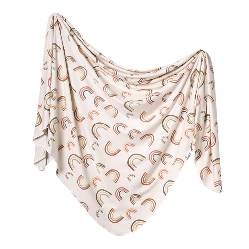 Copper Pearl Large Premium Knit Baby Swaddle Receiving Blanket Kona