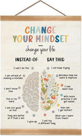 ZTGDA Motivational Mental Health Poster - Inspiring Wall Art for Therapy & Counseling Offices | 12x16 Inch