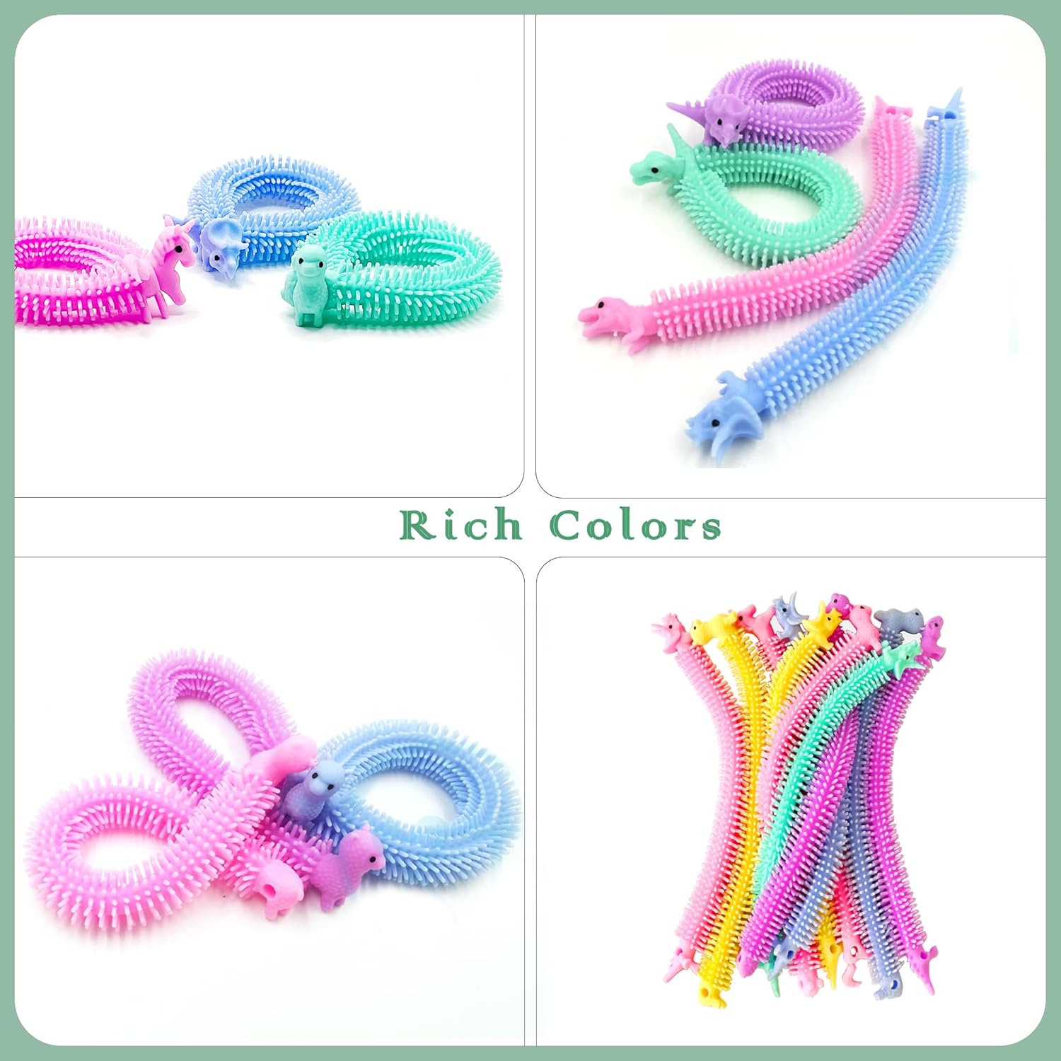 YZXODN Stretchy Strings Fidget Toys - 30 Pack Sensory Stress Relief for Kids & Adults | Perfect for Parties & Gifts