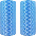 KLEENDOL Disposable Cleaning Cloths - Reusable Household Dish Towels | 200 Sheets, 2 Rolls