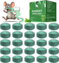 Skiennix Mouse Repellent Balls - 25 Pack Peppermint Oil Formula | Natural Rodent Deterrent for Home & Garden, Safe for Family & Pets
