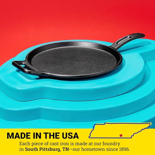Lodge BOLD 12 Inch Cast Iron Griddle - Seasoned Cookware for Perfect Cooking Results