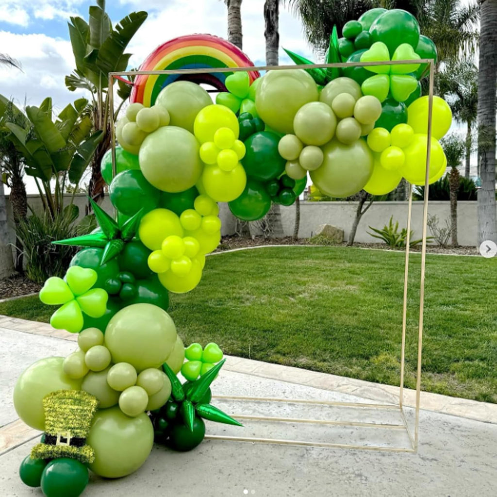 Awenztech Green Balloons - 12 Inch Latex Balloons | 50 Pack for Birthday, Baby Shower & Party Decor