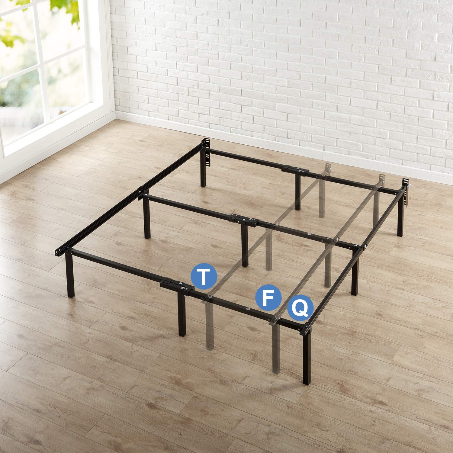 Zinus Compack Metal Adjustable Bed Frame