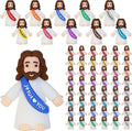 Bamamon Mini Jesus Figurines - 50 Pcs Bulk Easter Toys for Sunday School & Baptism Gifts