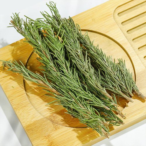 Natural Dried Whole Rosemary Sprigs, 1.24oz(35.0g), 10~15 Sprigs, Premium Grade Dried Rosemary Sprigs for Baking & Beverages, Non-GMO