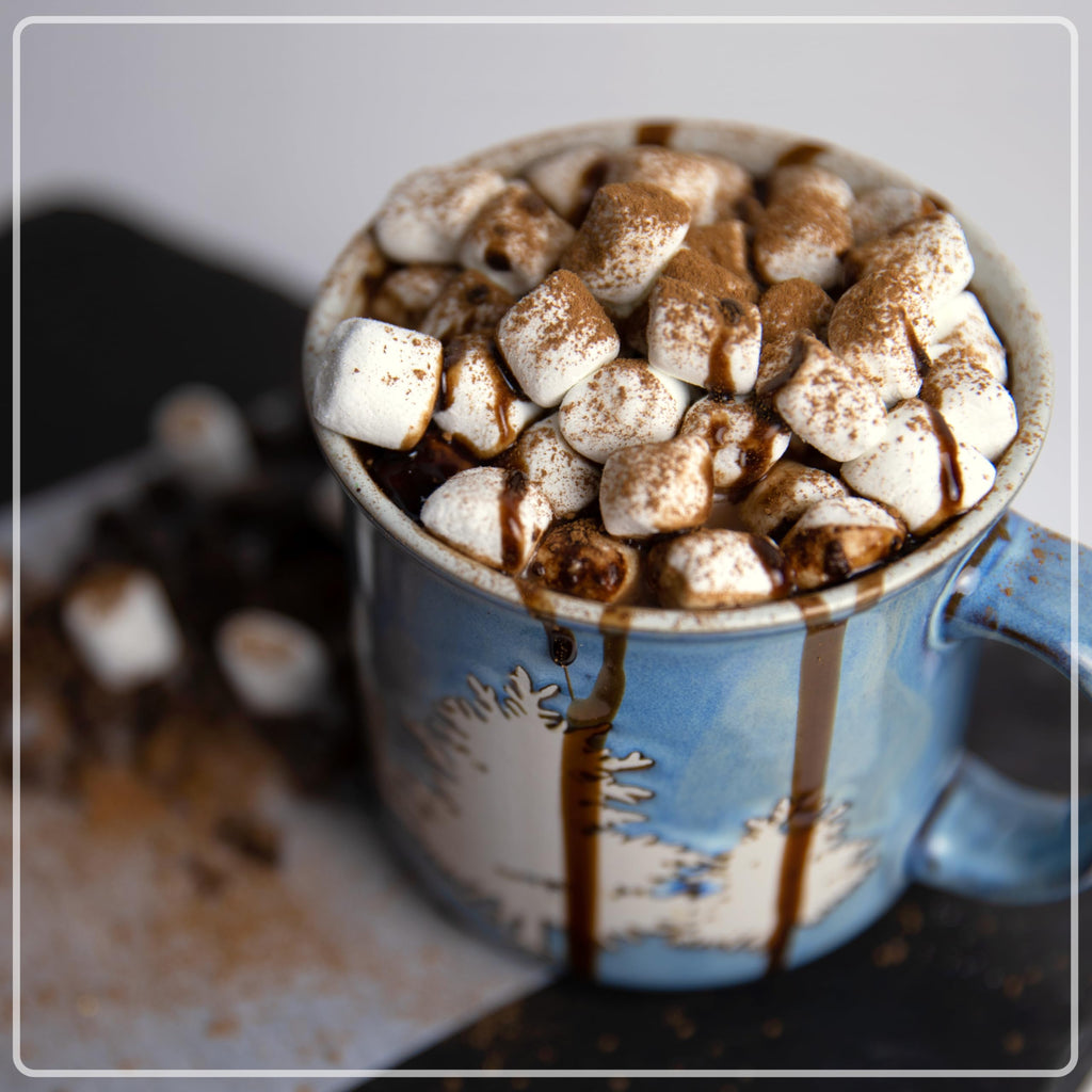 Nostalgia 32 Oz Frother and Hot Chocolate Maker, Warm or Cold Milk Foam, Includes Cocoa Bomb Mold, for Coffees, Lattes, Cappuccinos, Brown