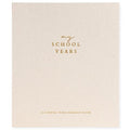 Peachly My School Years Memory Book for Kids & School Photo Album – School Picture Photo Album Childhood Memory Book - School Keepsake Organizer School Days (Beige - Preschool to 12th Grade)