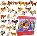 Regine Switzerland Christmas Advent Calendar - 24 Animal Figurines for Kids & Adults | Holiday Countdown Decor