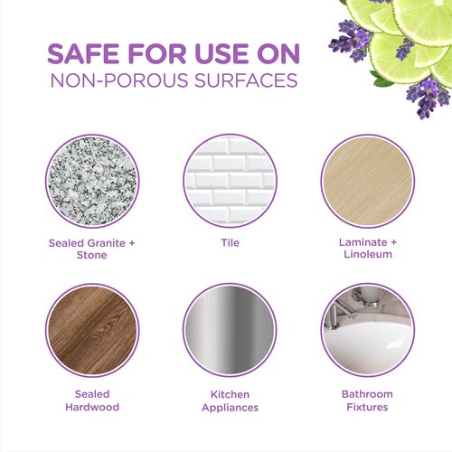 Sapadilla Sweet Lavender + Lime Biodegradable All-Purpose Cleaner Concentrate, 25 Ounce