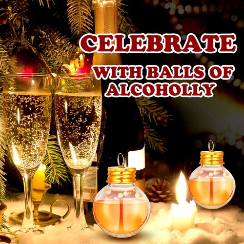 Patelai 48 Pcs Christmas Clear Plastic Fillable Ornaments for Tree Xmas Drink Balls Plastic DIY Hanging Pendant Ball for Crafts Home Wedding Party Decor(Round,50 ml)