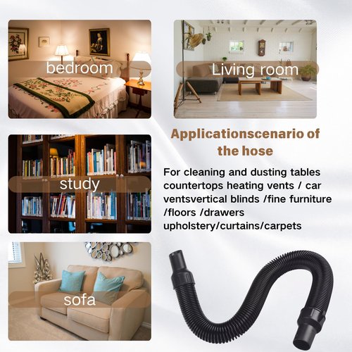 5140128-68 Vacuum Hose Assembly Compatible With DeWalt DCV580 DCV581H DCV580MAX