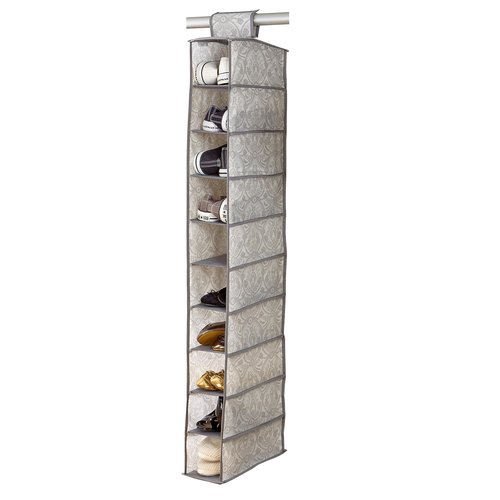 Laura Ashley 10 Shelf Shoe Organizer in Almeida