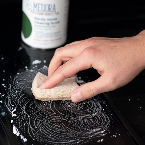Meliora Cleaning Products Gentle Home Cleaning Scrub Powder, Peppermint Tea Tree