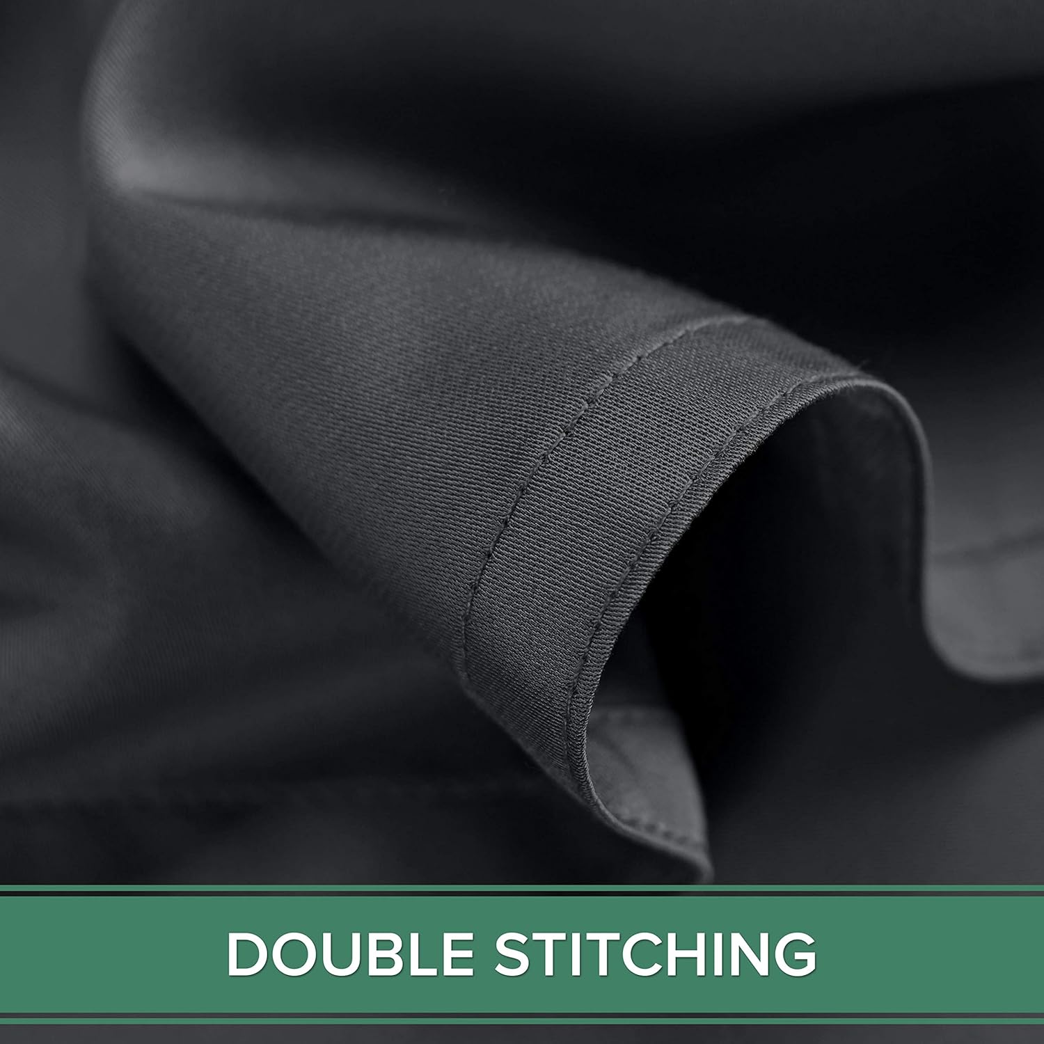 Pure Bamboo Short Queen Sheets - 100% Organic Viscose, Soft & Cooling Bed Set (60"x75") | Charcoal Color, 2-Year Quality Promise