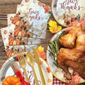 700 PCS Thanksgiving Plates and Napkins Sets, Fall Paper Plate Includes Dinner Plates Dessert Plates Napkins Cups Knives Forks Spoons Disposable Dinnerware Set With Maple Leaves Pumpkin(100 Guest)