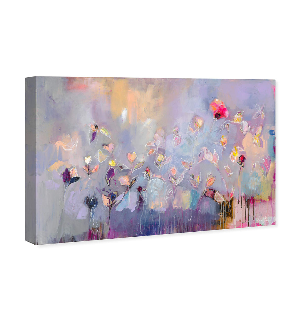 The Oliver Gal Artist Co. Abstract Wall Art Canvas Prints '18366 Michaela Nessim - Infinitely Divine' Home Décor, 24" x 16", Purple, Pink