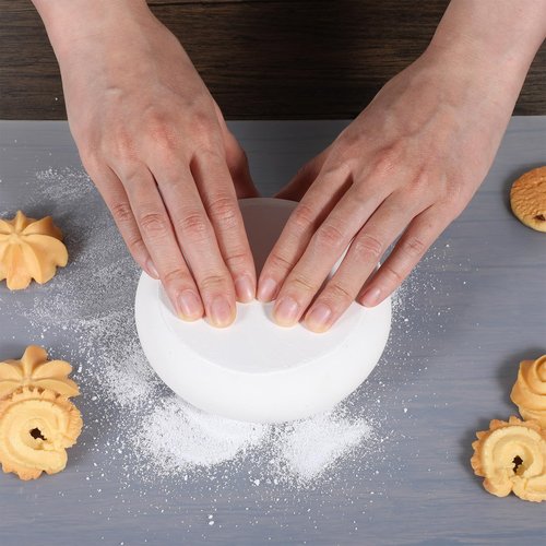 Oruola 2pcs Clear Silicone Mat,24 X 20 cm/9.45 X 7.87 in Silicone Mats for Crafts,Silicone Mats for Kitchen Counter,Heat Resistant, Non-Slip, Waterproof, Washable Silicone Sheet