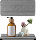 Skiennix Diatomite Stone Sink Tray - Quick Drying Water Absorbing Coasters for Kitchen & Bathroom